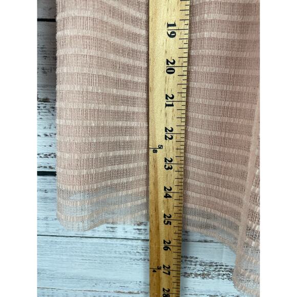 Anthropologie Meadow Rue Allyson Square Neck Top Boho Pink XS Fairy Feminine - Picture 4 of 9